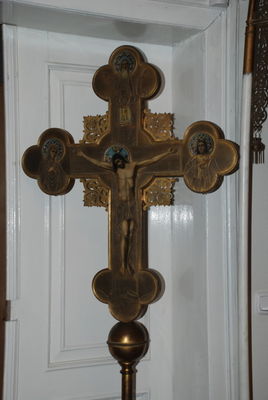 krzyż w kaplicy prawosławnej  "Przemienienia Pańskiego" przy ul Kościuszki
Słowa kluczowe: krzyz kaplica prawosławna