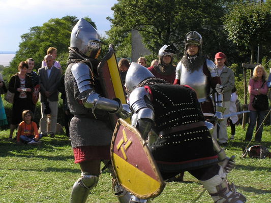 Piknik Archeologiczno Etnograficzny 2010
Pokaz walk rycerskich
Słowa kluczowe: piknik muzeum spichlerz rycerze 