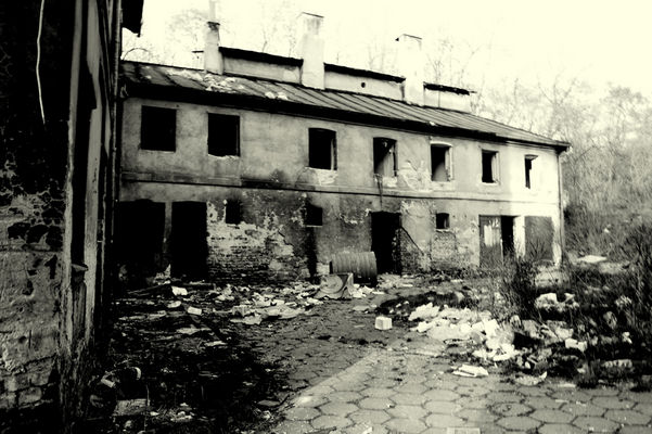 ul. Rybaki od zaplecza
