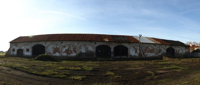 Zabytkowa stodoła w Brudzeniu Dużym
