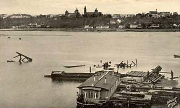 widok z portu na Płock
18.06.1942r.
