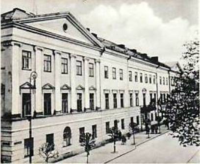 Schröttersburg (Płock) - bydynek siedziba władz dla obwodu regencyjnego Zichenau (Ciechanów)
Ostpreussen (Prusy Wschodnie) 1940r.
Słowa kluczowe: ul. Kolegialna Płock