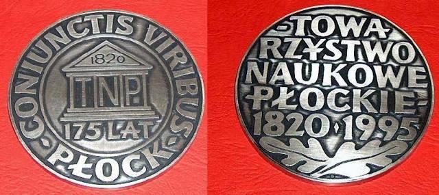 medal 175 lat TNP
1995r.
Słowa kluczowe: medal TNP