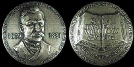 180 lat TNP i jego Biblioteki im. Zielińskich
Płock,  3 czerwca 2000r.
