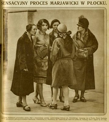 80 lat temu w Płocku odbył się proces sądowy przeciw Marjawitom
strona 1  w Światowidzie" Nr 40 (217)  z  29.09.1928r.
Słowa kluczowe: proces Marjawitów w Płocku