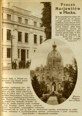 strona 5  w  "Światowidzie" nr 40 (217)
dn. 29.09.1928r.
Słowa kluczowe: proces Marjawitów w Płocku