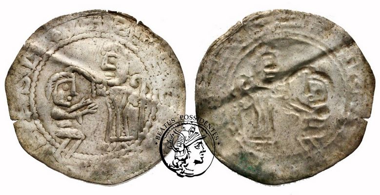 duży brakteat protekcyjny Bolesława Krzywoustego
największy i najładniejszy, rzadko spotykany
Słowa kluczowe: moneta Bolesława Krzywoustego