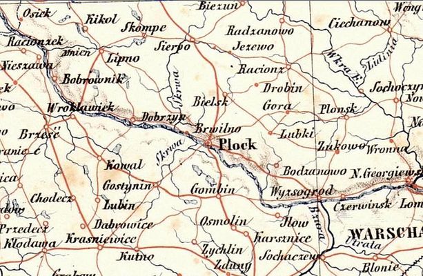 mapa ogólna Europy dla Ferdynanda I cesarza Austrii
sporządzona przez Joseph'a Scheda w Wiedniu, 1845-1847r.
Słowa kluczowe: mapa 1845-1847r.