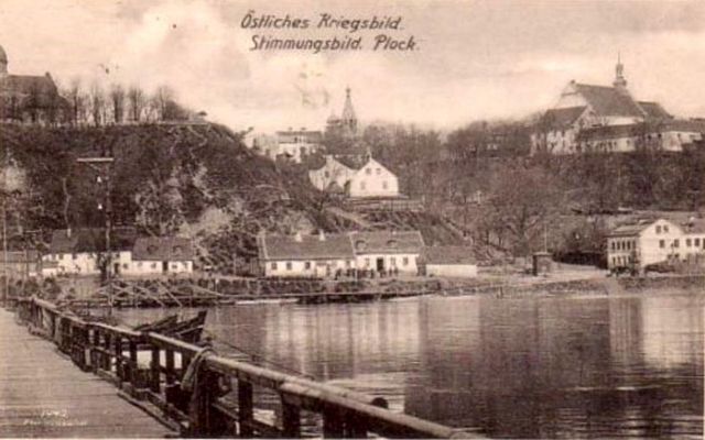 płwający most wojskowy na wprost Katedry
1916r.
Słowa kluczowe: płwający most wojskowy na wprost Katedry 1916r.