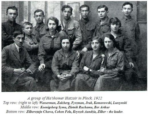 organizacja żydowska w Płocku
1922r.

