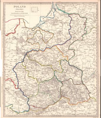 Polska 1831r.
mapa angielska
Słowa kluczowe: 1831r. mapa angielska 