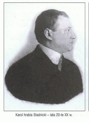 Karol hrabia Stadnicki, ziemianin ze Staroźreb
zdjęcie z książki pt. "STAROŹREBY z dziejów parafii i gminy" 
Słowa kluczowe: hrabia Stadnicki Staroźreby