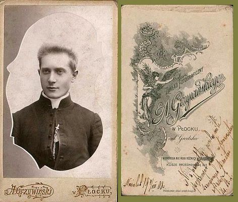 anonimowy portret z płockiej pracowni fotograficznej
1908r.
