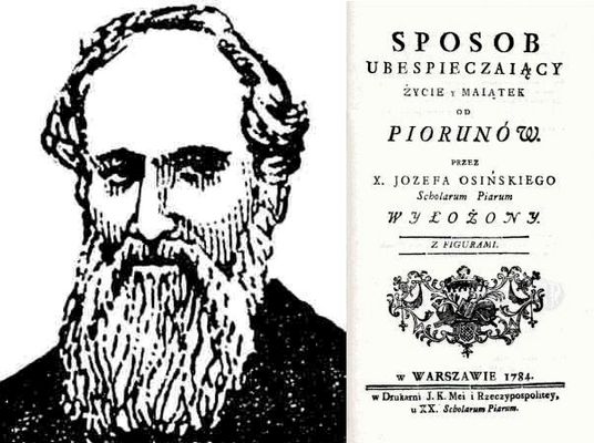 Józef Herman Osiński (1738-1802), urodził sie w Dobrzykowie, pierwszy elektryk polski
pionier techniki odgromowej w Polsce (pierwszy odgromnik zamontowano na Zamku Królewskim w Warszawie w 1778r.)

Słowa kluczowe: Józef Osiński Dobrzyków