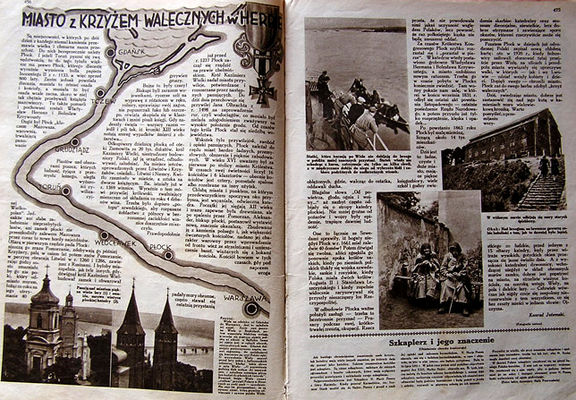 piekny artykuł o bohaterskim mieście Płocku
Przewodnik Katolicki  nr 28  z  12.VII.1936r.
Słowa kluczowe: artykuł o bohaterskim mieście Płocku