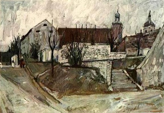 Spichrz i Kościół Farny
obraz mal. Danuty Iwanickiej
Słowa kluczowe: Spichrz Kościół Farny Danuta Iwanicka