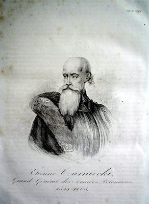 hetman Stefan Czarniecki (1599 - 1665) przeprawiał się ze swoim wojskiem w Płocku w 1657r. przez Wisłę
staloryt pochodzi z dzieła Leonarda Chodźko: "La Pologne Historique", wydanie Paris ok. 1835-1837
Słowa kluczowe: Stefan Czarniecki Płock