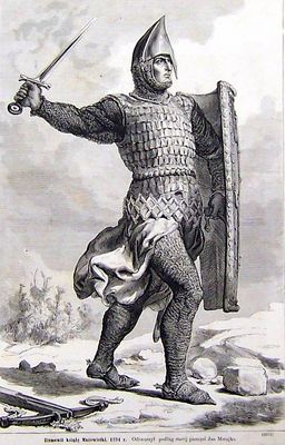 "Ziemowit książe Mazowiecki " -  autor Jan Matejko
Jan Matejko odtworzył portret podług starej pieczęci.  Drzeworyt pochodzi z czasopisma "Kłosy" z lat 80 –tych XIX w . 

Słowa kluczowe: Ziemowit I Mazowiecki