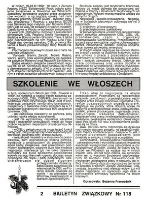 biuletyn NSZZ "Solidarność" Nr 118, grudzień 1992r.
strona 2/3
Słowa kluczowe: biuletyn NSZZ "Solidarność" Nr 118, grudzień 1992r.
