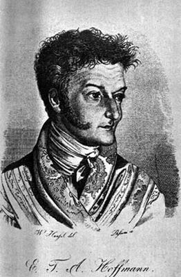 Ernest Teodor Hoffmann 26-letni prawnik zaczął pracę w Płocku
pracuje w latach 1802-1804 w pruskiej administracji sądowej
