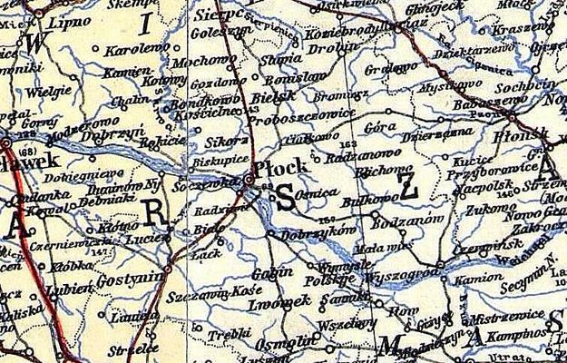 mapa według mapy Justusa Perthes'a  1:500 000
oprac. prof dr Hermann Haack, ok. 1935r.
Słowa kluczowe: mapa 1935r. 