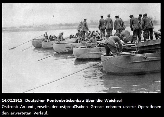 I Wojna Światowa
ćwiczenia niemieckich saperów mostowców na Wiśle
Słowa kluczowe: I Wojna Światowa Wisła pontony 