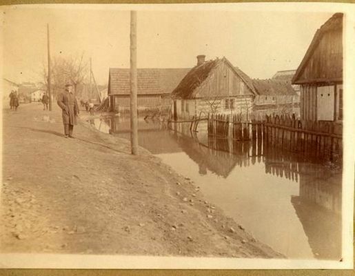 powódź na Radziwiu
1924r.
