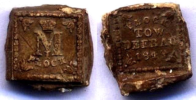 plomba z Płocka
XIX wiek
Słowa kluczowe: plomba z Płocka XIX w.