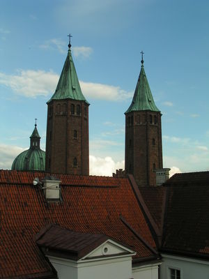 Wieże i dachy
Słowa kluczowe: Katedra opactwo wzgórze tumskie