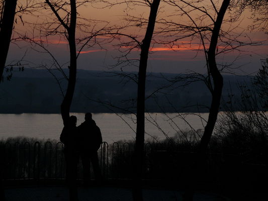 romantyczne zachody w Płocku
