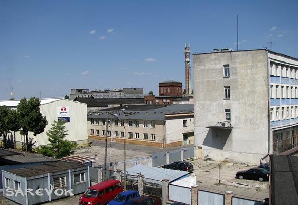 Zakłady Mięsne Płock.
Zdjęcie wykonane z biurowca PKS.
