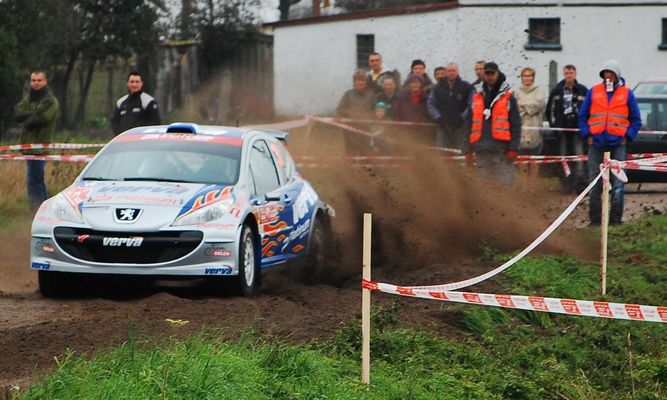 RAJD ORLEN 2008 dzień drugi OS "Koziołek"
