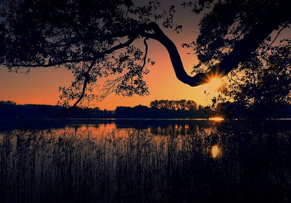 Ostatnie blaski
Jezioro Zdworskie
