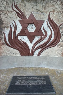 Żydzi płoccy - męczennikom ofiarom hitleryzmu
cmentarz żydowski
Słowa kluczowe: Żydzi Płock pomnik wojna