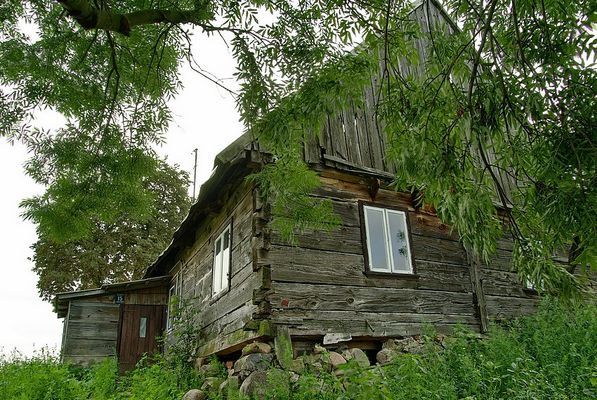 Zbór w Sadach 
Na tym najnowszym zdjęciu widać jak powódź podmyła fundamenty.
Słowa kluczowe: Olendrzy Sady Zbór Mennonici
