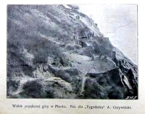 znowu zniszczenia skarpy płockiej
fotografia w "Tygodniku Ilustrowanym" Nr 13 z 1908r.
Słowa kluczowe: skarpa płocka 1908r.