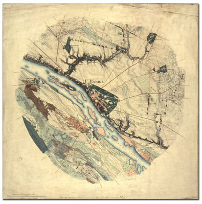 mapa Płocka 
1840r.
Słowa kluczowe: mapa Płock 1840