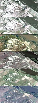 Świniary gm. Słubice
cykl 5 map po powodzi 23 maja 2010r. do 2014r. w Świniarach, gm. Słubice
