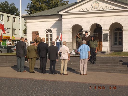 obchody 69 rocznicy wybuchu Powstania Warszawskiego
1 sierpnia 2013 roku, plac Narutowicza
