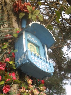 kapliczka przy ul. Na Stoku z 1941 roku
