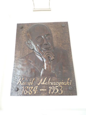 tablica pamiątkowa w SP3
